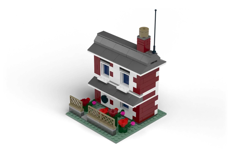Suburban House brick set
