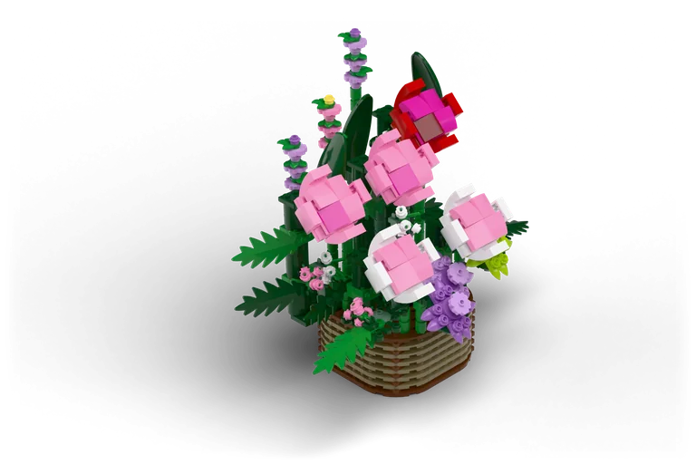 Flower Bouquet brick set