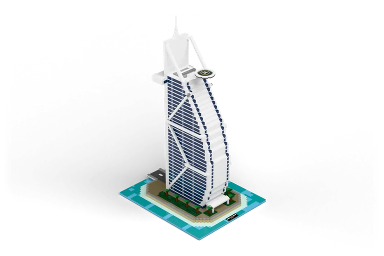 Burj Al Arab brick set