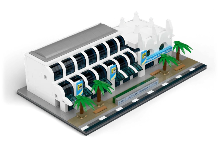 San Diego Convention Center brick set