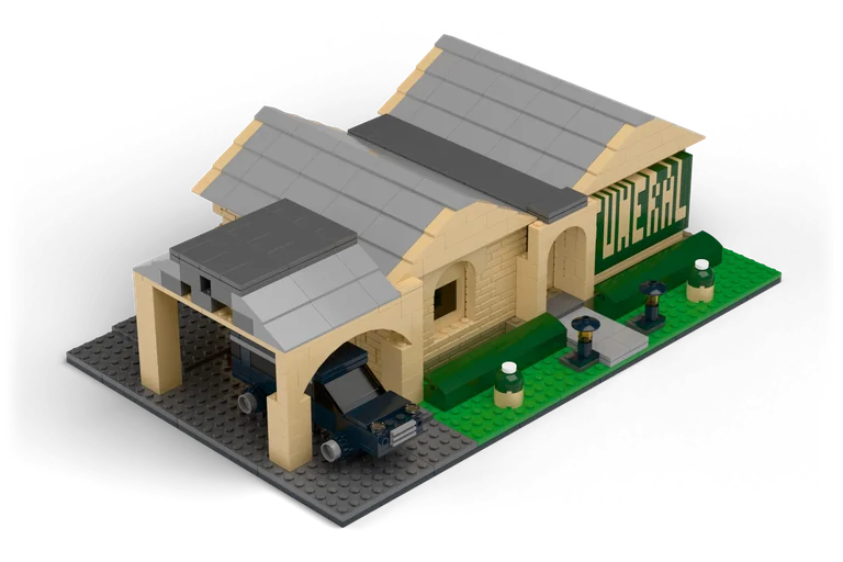 Funeral Home. brick set