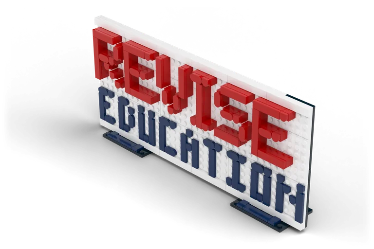 Revise Education Logo brick set