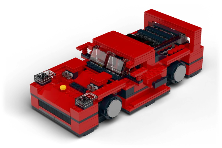 Ferrari F40 brick set