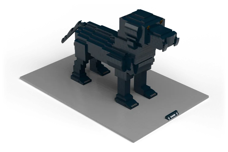 Raven brick set