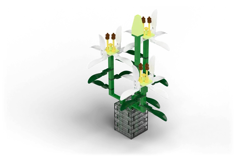 Flower Bouquet brick set