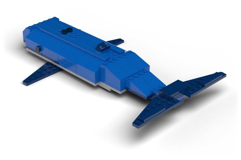 Blue Whale brick set